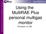 Rae MultiRAE Plus Using Manual