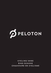 Peloton PL-SH-B Quick Start Manual