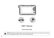 Launch CRT 7 Series Quick Start Manual