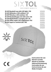SIXTOL SX5032 Instructions For Use Manual