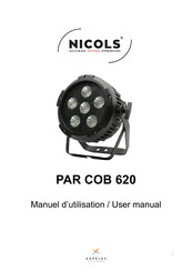 ExPelec NICOLS PAR COB 620 User Manual