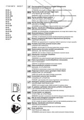 ST. SpA B 26 DA Operator's Manual