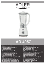 Adler Europe AD 4057 User Manual