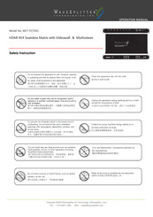 WaveSplitter WST-POT001 Operation Manual