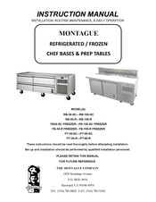 MONTAGUE PT-96-SC Instruction Manual