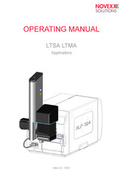 Novexx Solutions LTMA Operating Manual