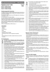 Conrad 754540 Operating Instructions Manual
