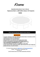 AGame 166050 Assembly Instructions & User Manual