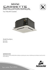 ActronAir MRE-035AS Installation Manual