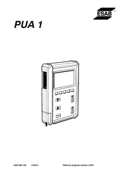 ESAB PUA 1 Manual