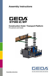 GEDA 3700 ZP Assembly Instructions Manual