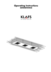 Klafs 7824 Operating Instructions Manual