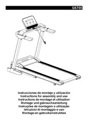 BH FITNESS G6755 Instructions For Assembly And Use