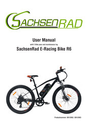 SachsenRad SachsenRad E-Racing R6 User Manual
