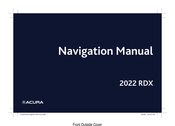Acura 2022 RDX Navigation Manual