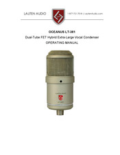 Lauten Audio OCEANUS LT-381 Operating Manual