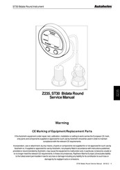 Raytheon Electronics AUTOHELM Z235 Bidata Round Service Manual