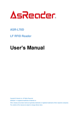 AsReader ASR-L70D User Manual