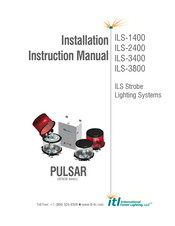 ITL PULSAR ILS-3400 Installation Instructions Manual