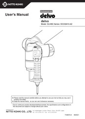 Nitto Kohki delvo DLV45C Series User Manual