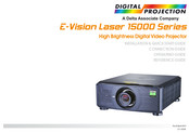 Digital Projection E-Vision Laser 15000 Series Installation & Quick Start Manual