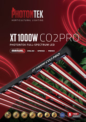 PHOTONTEK PTEKLED020 Manual