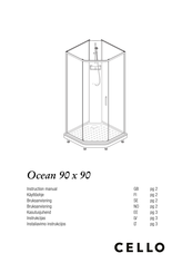 Cello Ocean 90x90 Instruction Manual