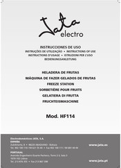 Jata electro HF114 Instructions Of Use
