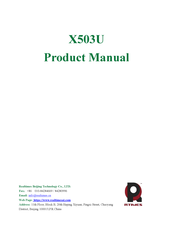 RTimes X503U Product Manual