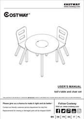 Costway 64153970 User Manual