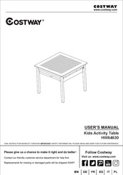 Costway HW64630 User Manual