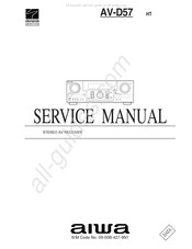 Aiwa AV-D57 HT Service Manual