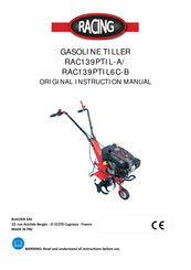 Racing RAC139PTIL-A Original Instruction Manual