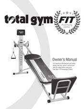 Total Gym FIT ANNIVERSARY Owner's Manual