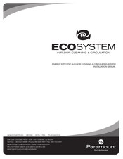 Paramount Fitness ECOSYSTEM Installation Manual