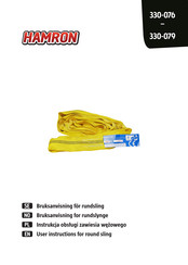 Hamron 330-076 User Instructions