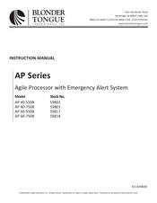 Blonder tongue AP Series Instruction Manual