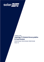 SolarEdge PV535-R72LGML Installation Manual
