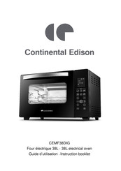 CONTINENTAL EDISON CEMF38DIG Instruction Booklet