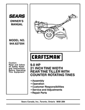 Sears CRAFTSMAN 944.627594 Owner's Manual