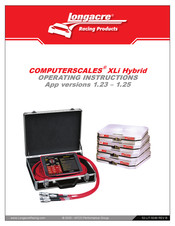 Longacre Computerscales XLi Hybrid Operating Instructions Manual