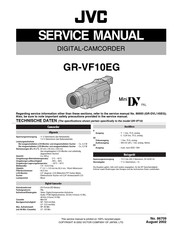 JVC GR-VF10EG Service Manual