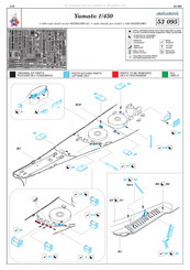 Eduard Yamato 1/450 Assembly Instructions Manual