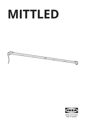 IKEA MITTLED L1914 Installation Instructions Manual