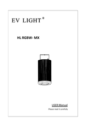 EV LIGHT HL RGBW-MX User Manual