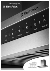 Electrolux ERCM9010AS Installation And User Manual