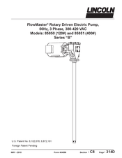 Lincoln FlowMaster 85851 Manual