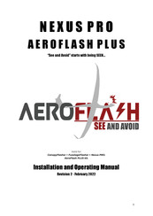 AeroFlash CanopyFlasher Installation And Operating Manual