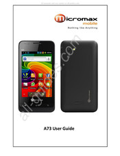 Micromax A73 User Manual