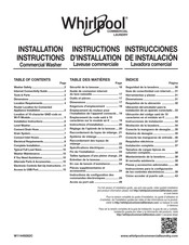 Whirlpool W11449282C Installation Instructions Manual